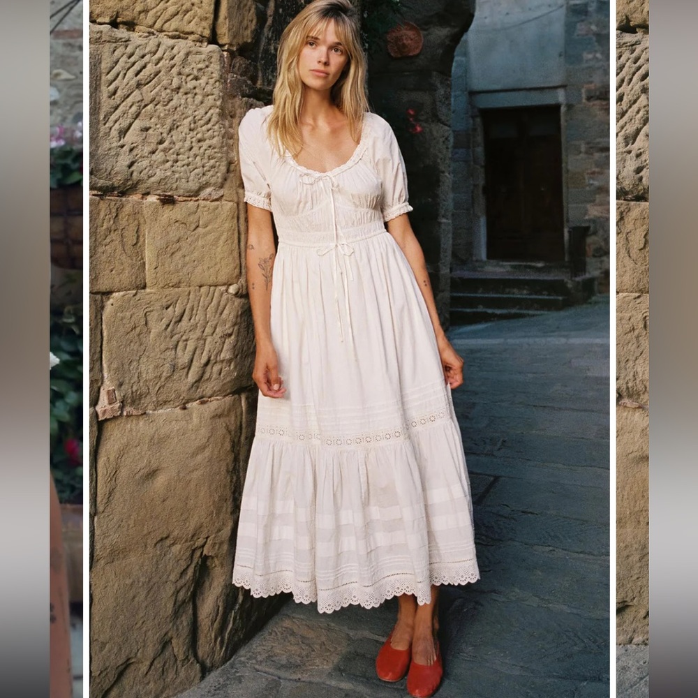 Christy Dawn Brynne Dress in Pearl